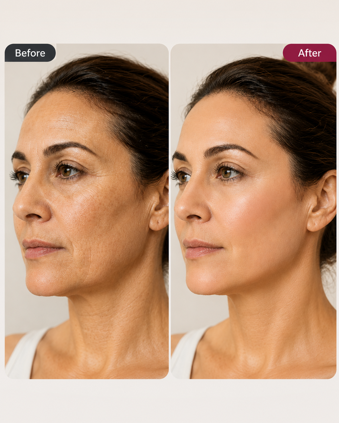 Reconstructs Collagen & Elastin
